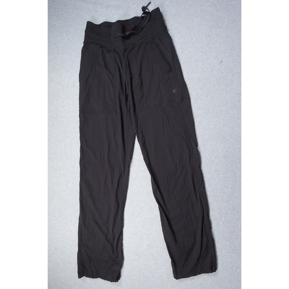 Lululemon Pants Womens 0 Black Dance Studio Ladies Athletic Straight Leg Casual